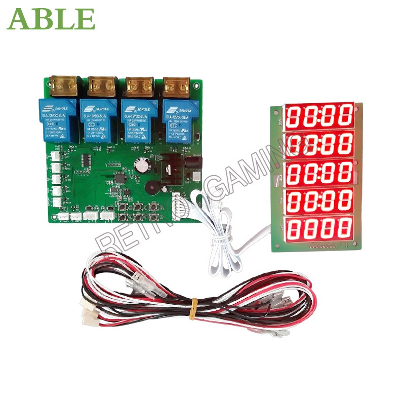 Bill Acceptor Vending - JY-215 Inbuilt Counter 4 Channel Timer