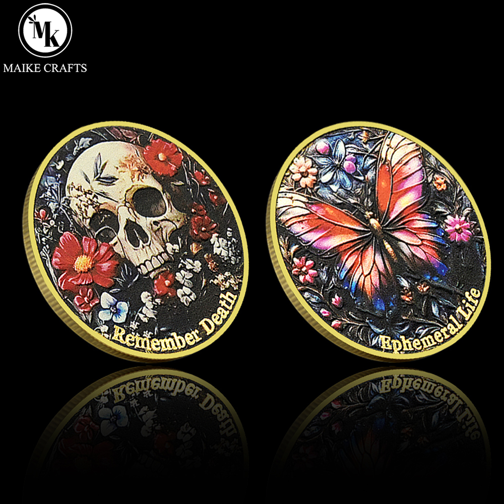Skull Butterfly Commemorative  - Token Coin Mechanism 评论和价格
