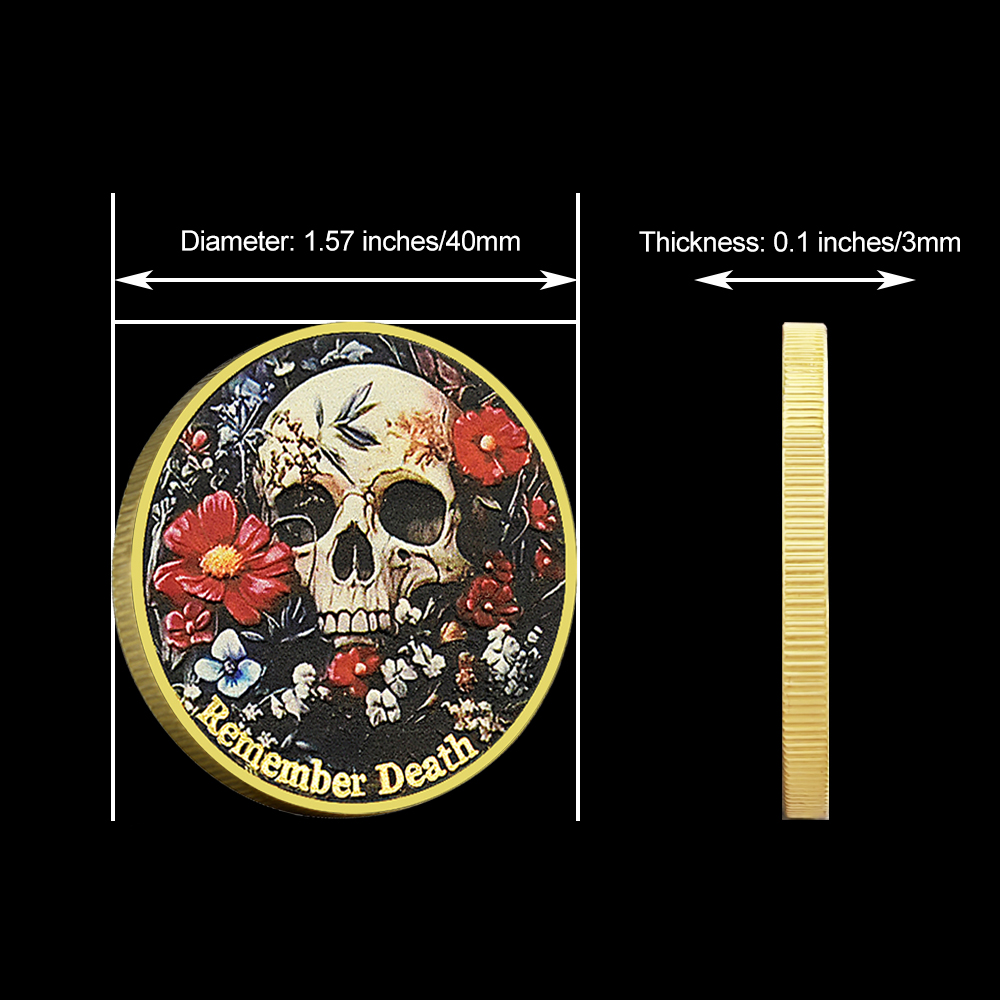 Skull Butterfly Commemorative  - Token Coin Mechanism 评论和价格