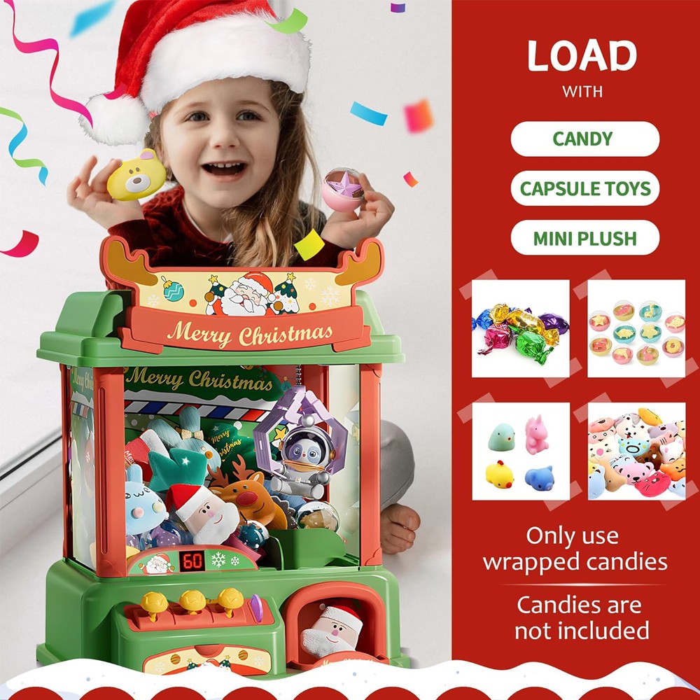Christmas Claw Machine For Kid - Arcade And Vending 评论和价格