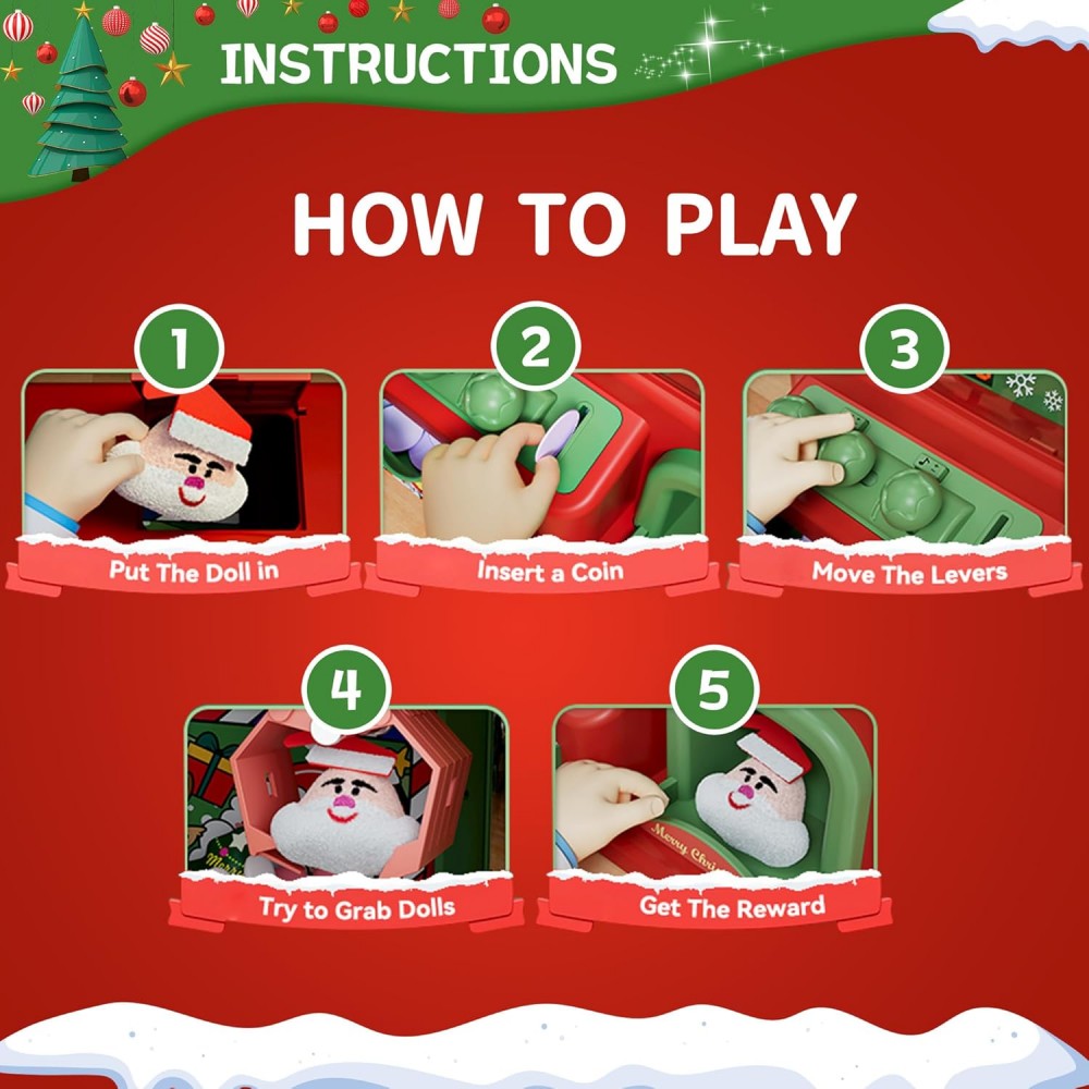 Christmas Claw Machine For Kid - Arcade And Vending 评论和价格