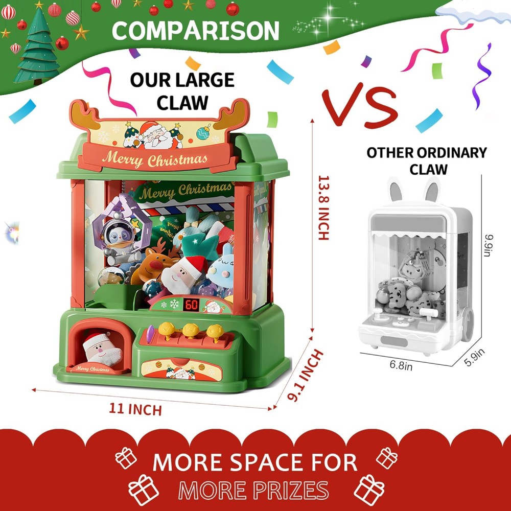 Christmas Claw Machine For Kid - Arcade And Vending 评论和价格