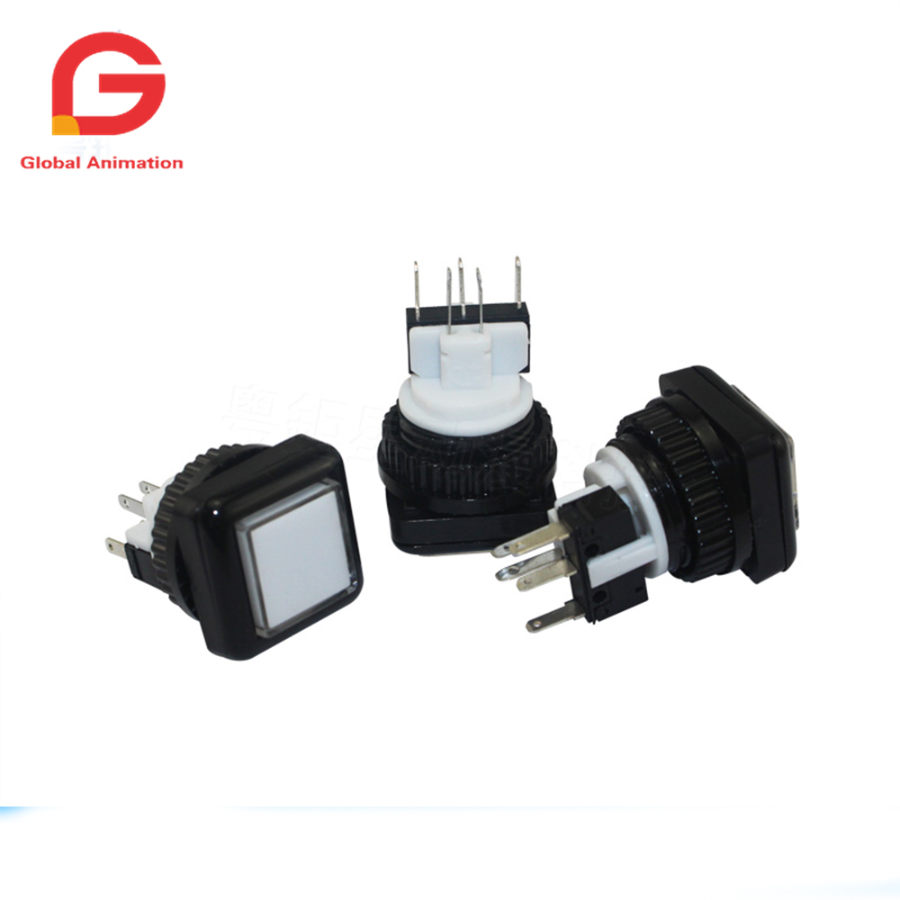 Square Video Game Push Button, - Arcade Button Pcb 评论和价格