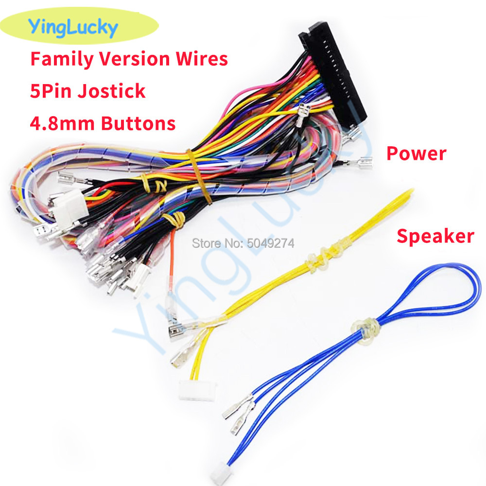 Arcade Cabinet 40-pin Wire Har - Joystick Arcade Parts 评论和价格