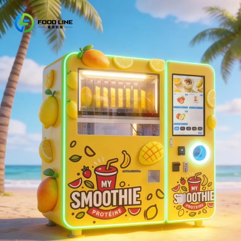 Customized New Commercial 24H  - Vending Machine Qr Code 评论和价格