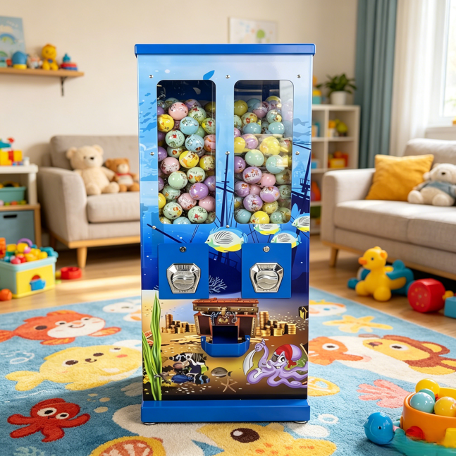 Dual Head Capsule Prize Vendin - Prize Capsule Toy Machine 评论和价格