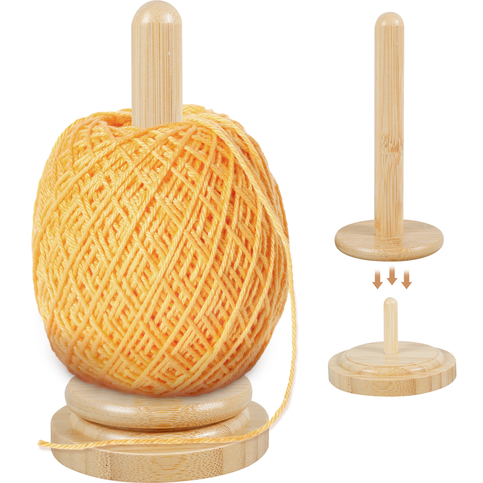 ​Wooden Yarn Holder Rotatable  - Skee Ball Arcade 评论和价格