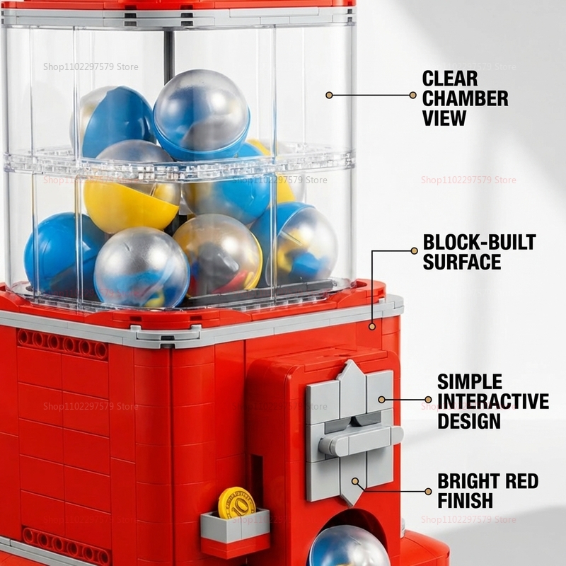 1343 PCS Vending Machine Build - Arcade Toy Vending Machine 评论和价格