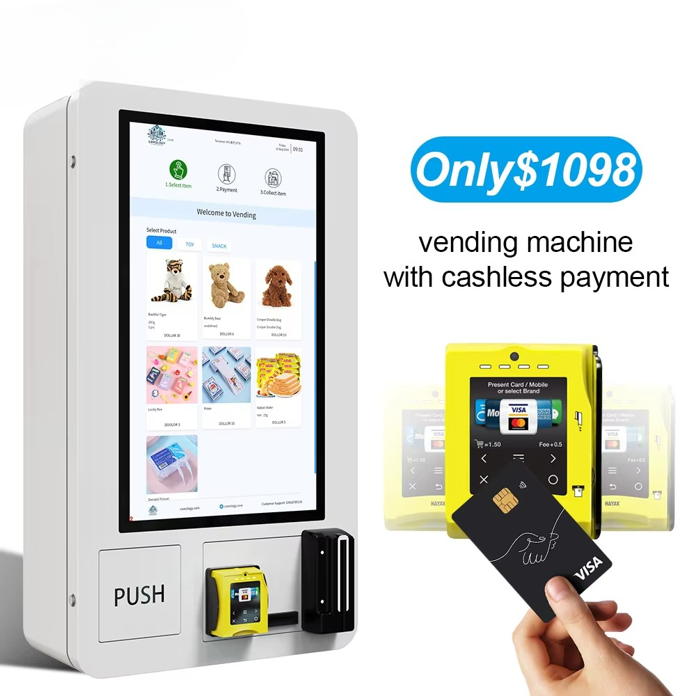 Small Metal Drinks Desktop Ven - Vending Machine Qr Code 评论和价格
