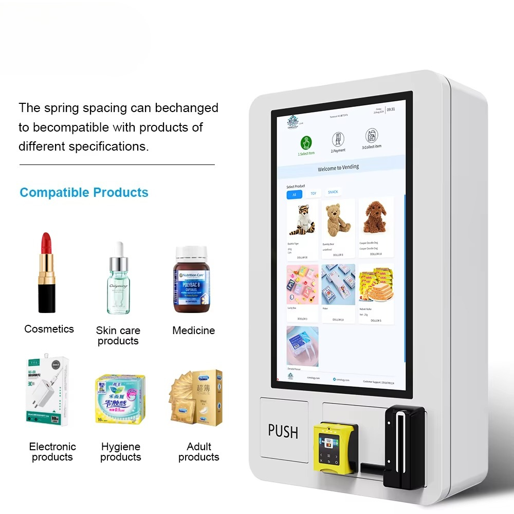 Small Metal Drinks Desktop Ven - Vending Machine Qr Code 评论和价格