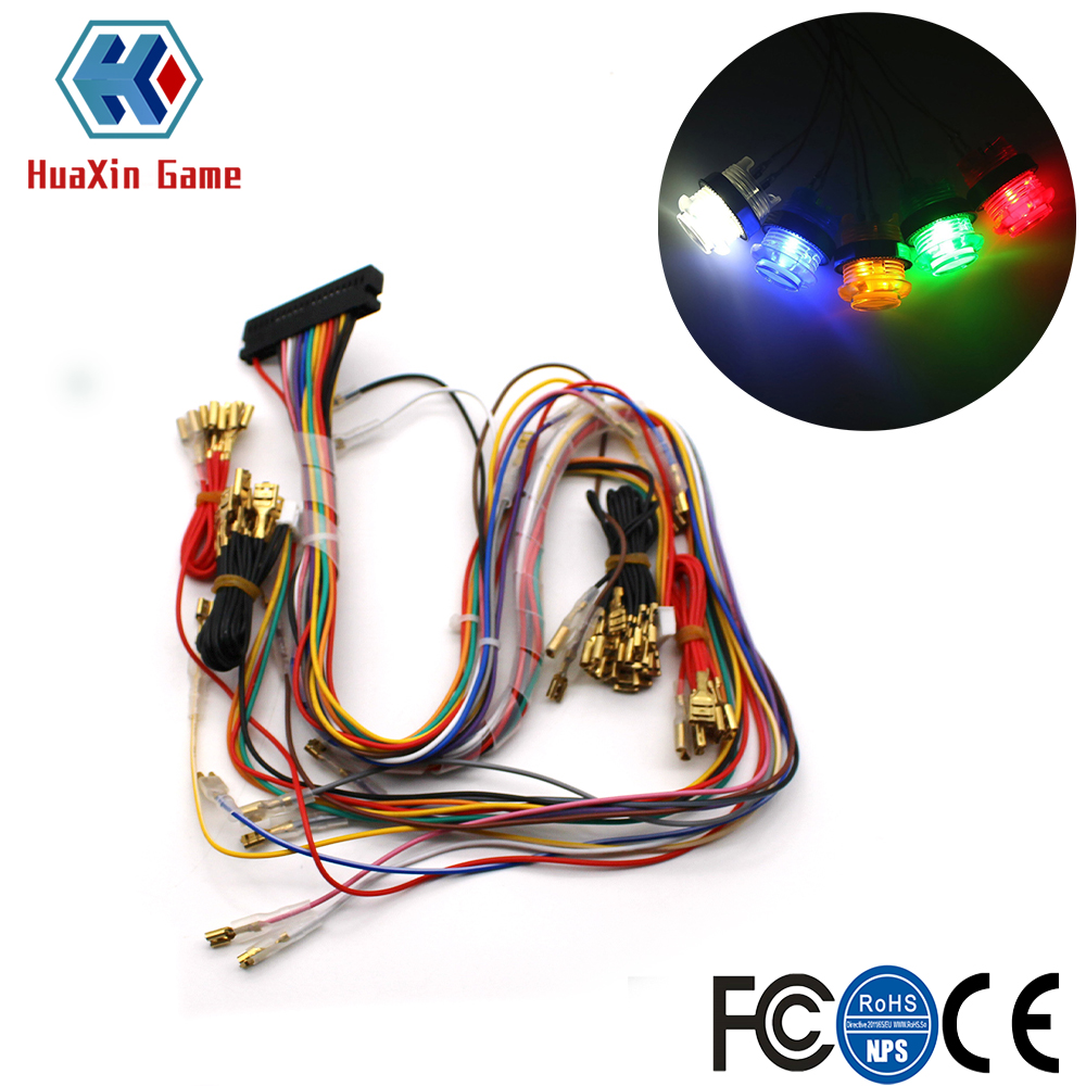 Arcade 40 Pin Cabinet Wire Har - Arcade Button Pcb 评论和价格