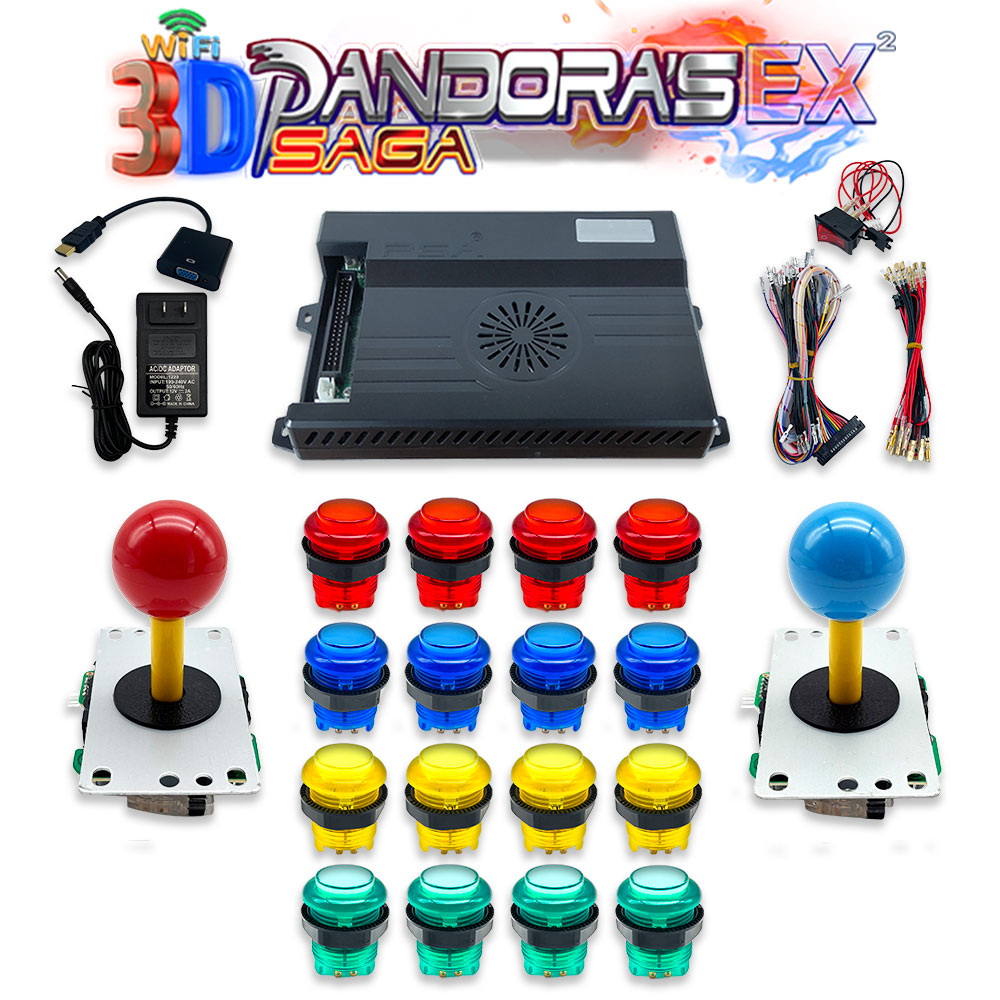 3D WiFi 10888 in 1 Pandora Sag - Arcade X 评论和价格