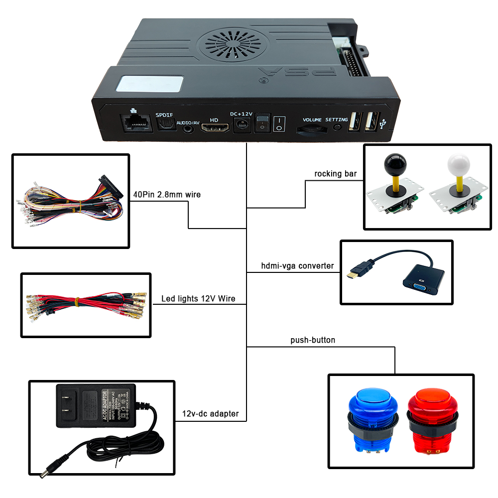 3D WiFi 10888 in 1 Pandora Sag - Arcade X 评论和价格