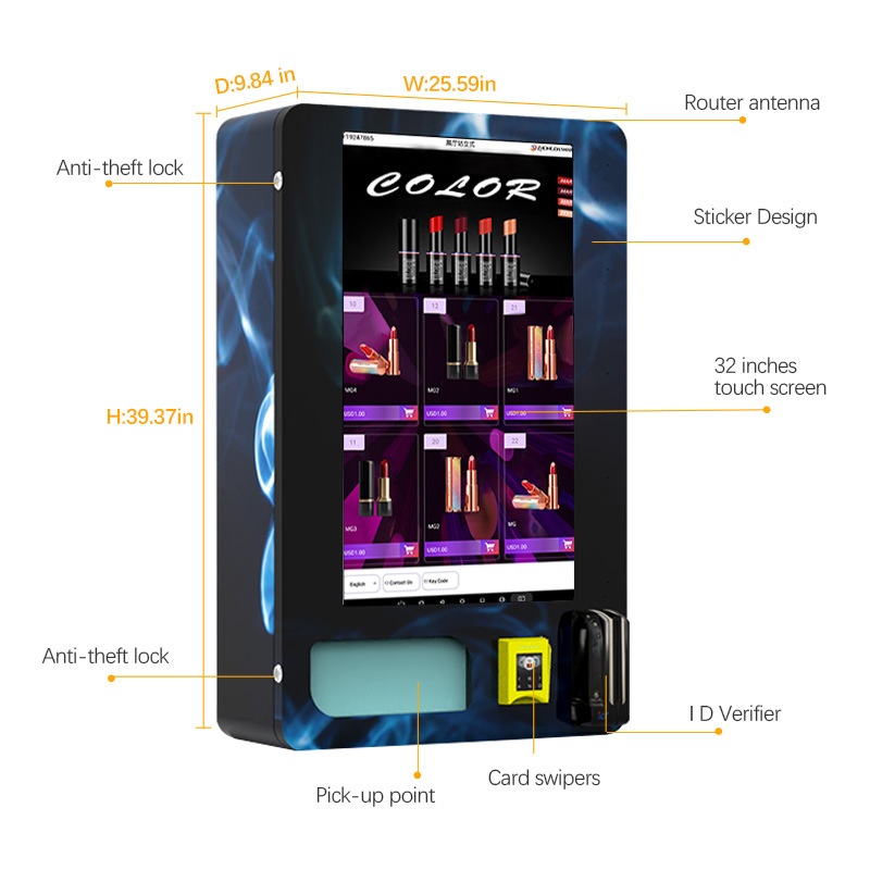 Export Wall-mounted Mini Cigar - Vending Machine Qr Code 评论和价格