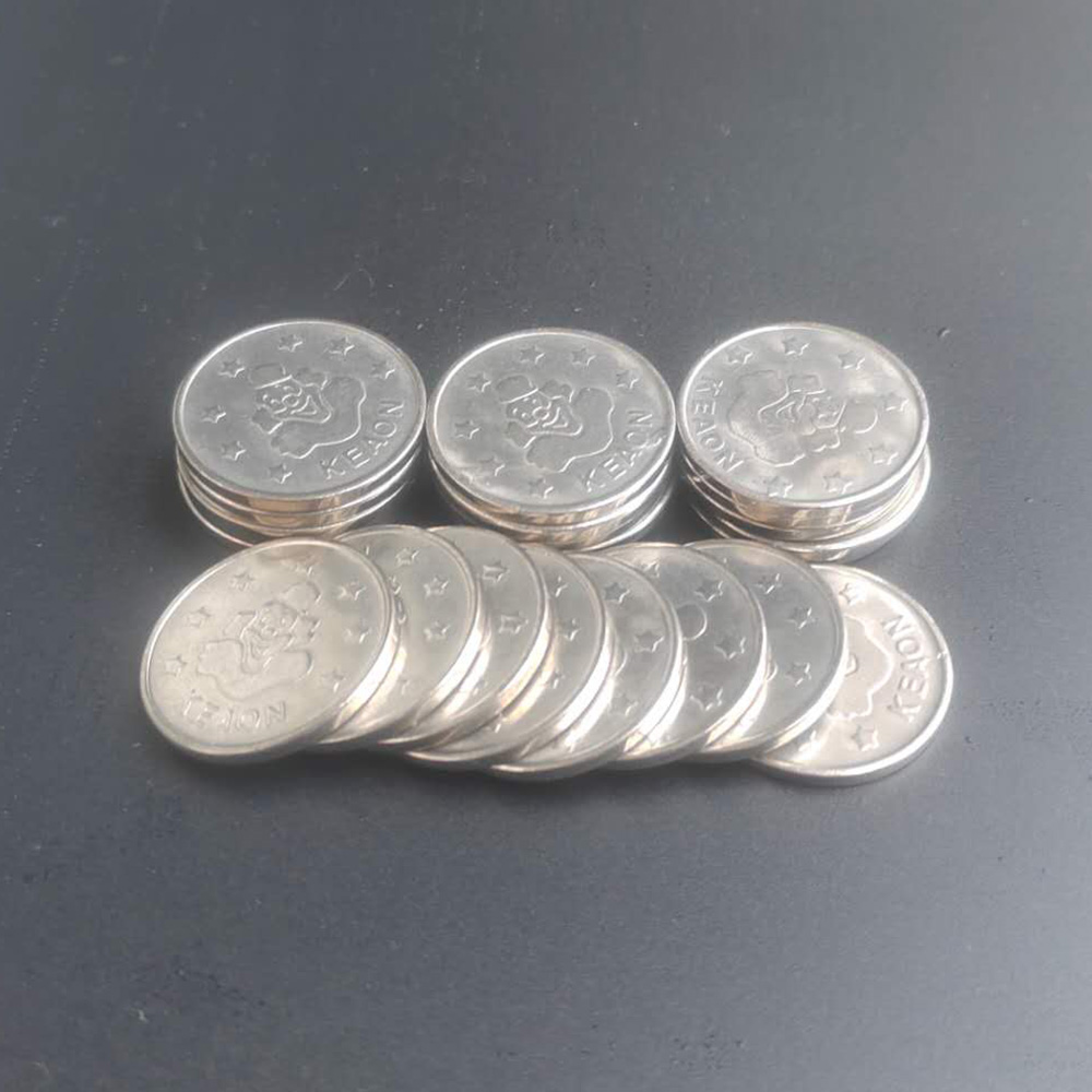 1000pcs 24.2*1.85mm Stainless  - Token Coin Mechanism 评论和价格