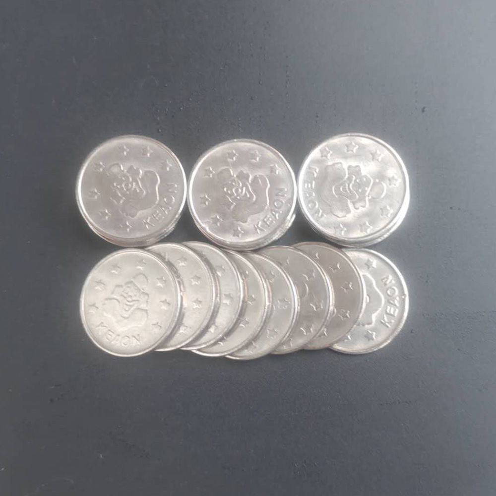 1000pcs 24.2*1.85mm Stainless  - Token Coin Mechanism 评论和价格