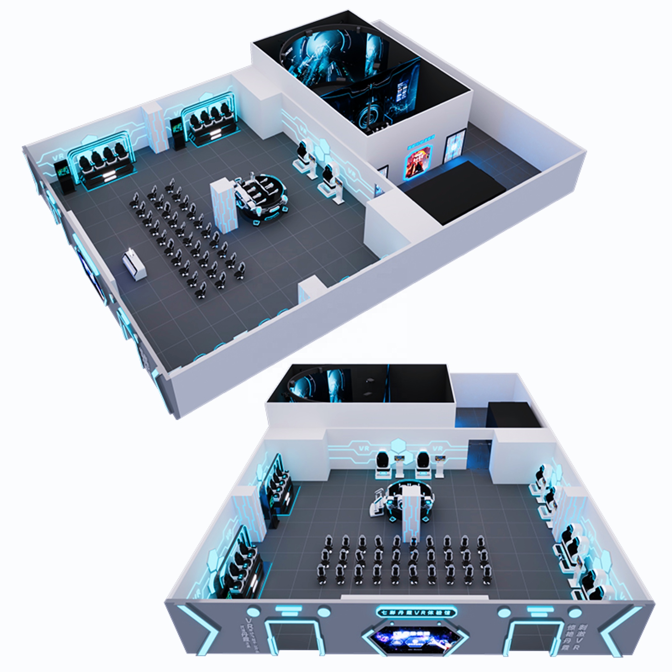 Virtual Reality Amusement Park - Arcade Games & Vending Co 评论和价格