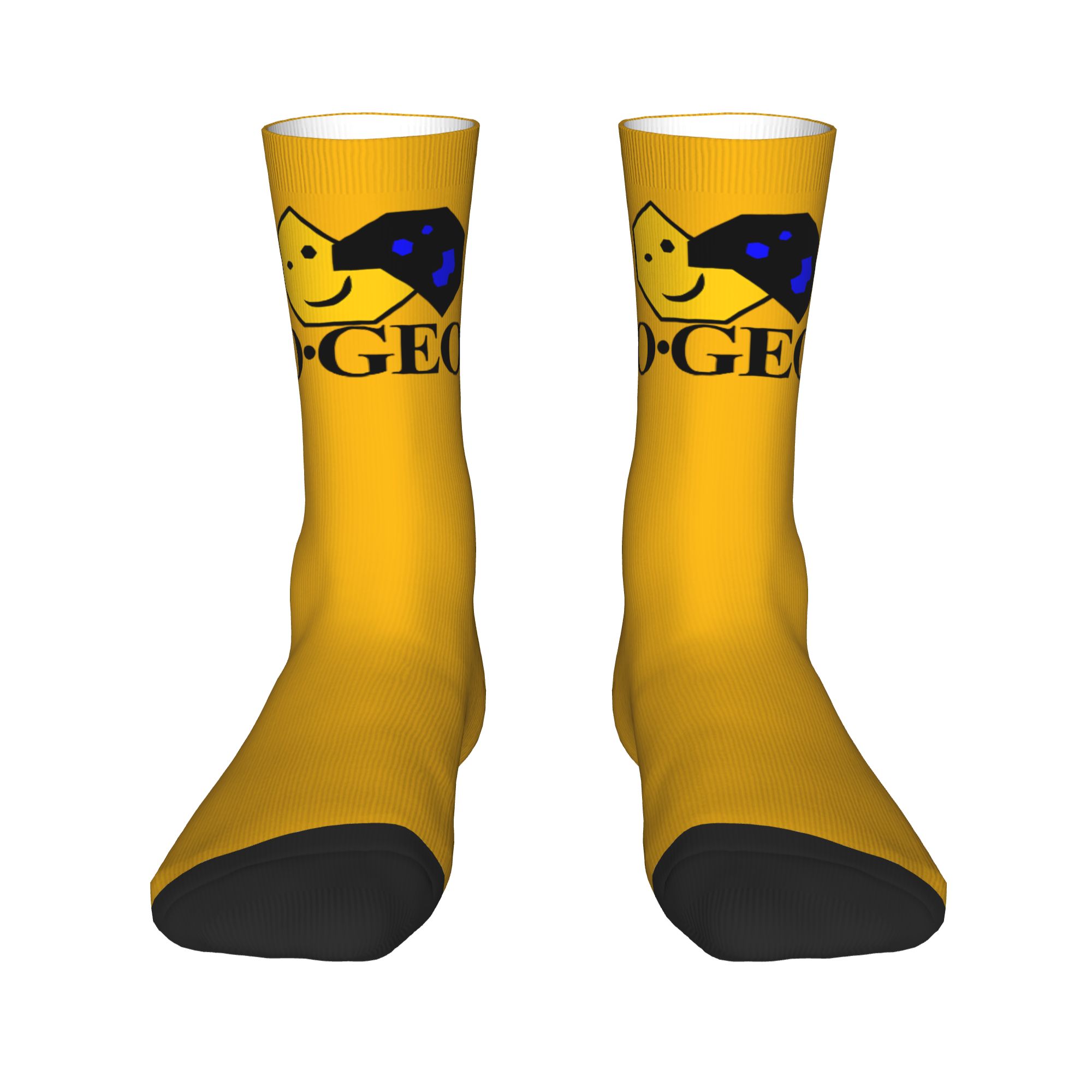 Custom Cool Neo Geo Logo Socks - Arcade No 评论和价格