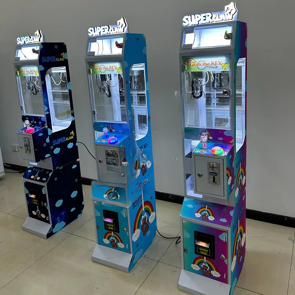 Mini Claw Machine Coin Operate - Bill Acceptor Vending 评论和价格